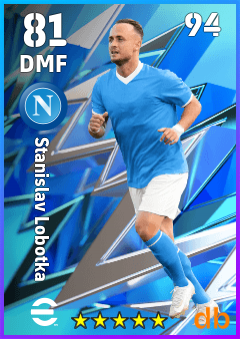 Stanislav Lobotka — DMF, OVR 81, MAX 94