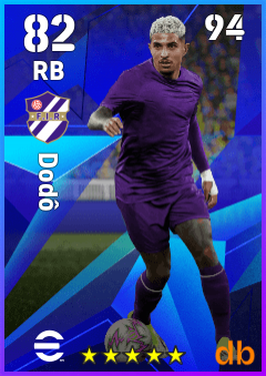 Dodô — RB, OVR 82, MAX 94