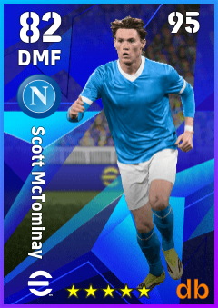 Scott McTominay — DMF, OVR 82, MAX 95