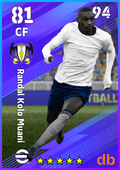 Randal Kolo Muani — CF, OVR 81, MAX 94