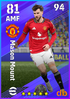 Mason Mount eFootball player card