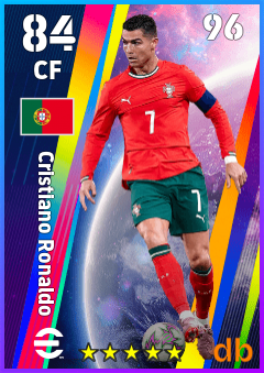 Cristiano Ronaldo — CF, OVR 84, MAX 96