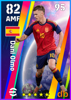 Dani Olmo eFootball player card