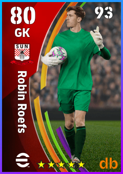 Robin Roefs — GK, OVR 80, MAX 93