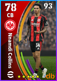 Nnamdi Collins — CB, OVR 78, MAX 93