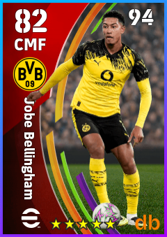 Jobe Bellingham — CMF, OVR 82, MAX 94