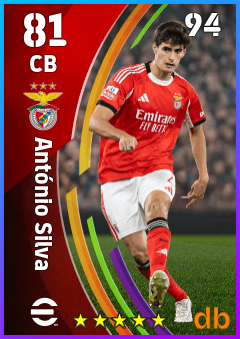 António Silva — CB, OVR 81, MAX 94
