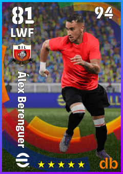 Álex Berenguer — LWF, OVR 81, MAX 94