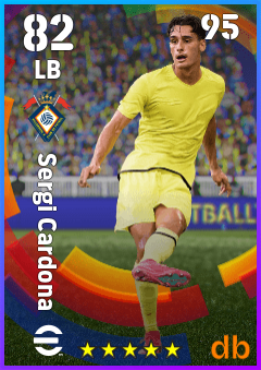 Sergi Cardona — LB, OVR 82, MAX 95