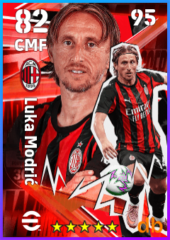 Luka Modrić eFootball player card