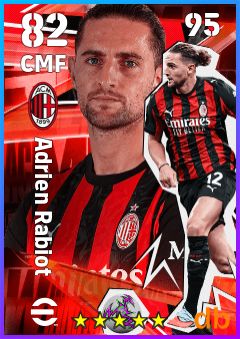 Adrien Rabiot eFootball player card