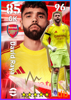 David Raya eFootball player card