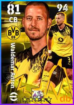 Waldemar Anton — CB, OVR 81, MAX 94