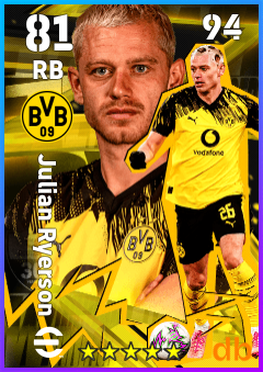 Julian Ryerson — RB, OVR 81, MAX 94