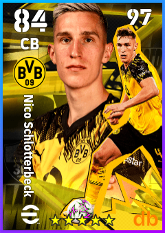 Nico Schlotterbeck — CB, OVR 84, MAX 97