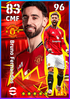 Bruno Fernandes eFootball player card