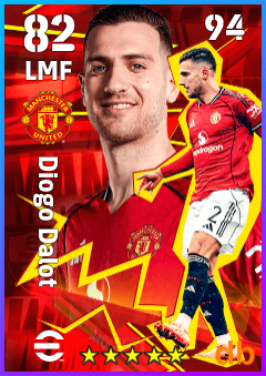 Diogo Dalot — LMF, OVR 82, MAX 94