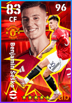 Benjamin Šeško eFootball player card