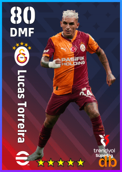 Lucas Torreira — DMF, OVR 80, MAX 80