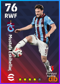 Mustafa Eskihellaç — RWF, OVR 76, MAX 76