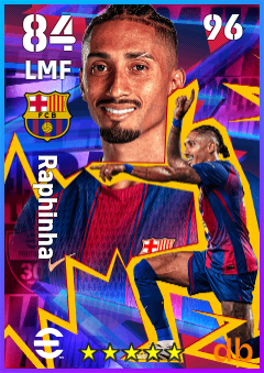 Raphinha eFootball player card