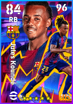 Jules Koundé — RB, OVR 84, MAX 96