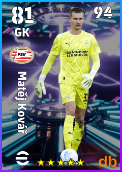 Matěj Kovář eFootball player card