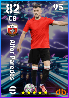 Aitor Paredes — CB, OVR 82, MAX 95