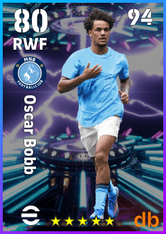 Oscar Bobb — RWF, OVR 80, MAX 94
