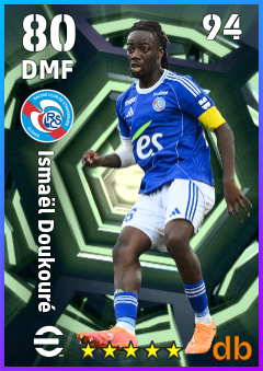 Ismaël Doukouré — DMF, OVR 80, MAX 94