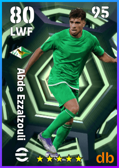 Abde Ezzalzouli — LWF, OVR 80, MAX 95