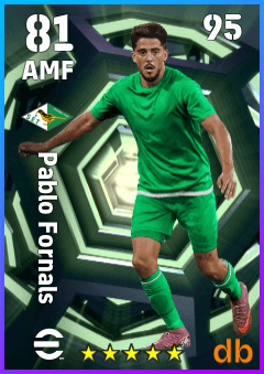 Pablo Fornals — AMF, OVR 81, MAX 95