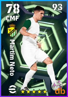 Martim Neto — CMF, OVR 78, MAX 93