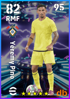 Yéremy Pino — RMF, OVR 82, MAX 95