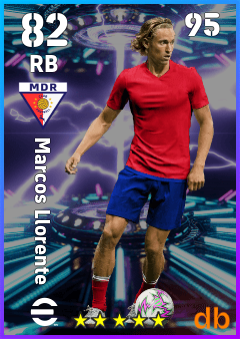 Marcos Llorente — RB, OVR 82, MAX 95