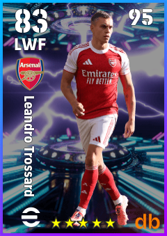 Leandro Trossard eFootball player card