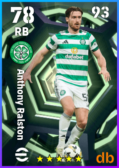 Anthony Ralston — RB, OVR 78, MAX 93