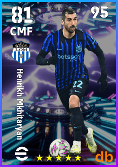 Henrikh Mkhitaryan — CMF, OVR 81, MAX 95