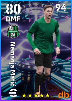 Nemanja Matić — DMF, OVR 80, MAX 94