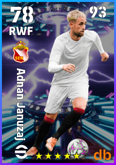 Adnan Januzaj — RWF, OVR 78, MAX 93