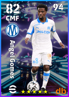 Angel Gomes — CMF, OVR 82, MAX 94