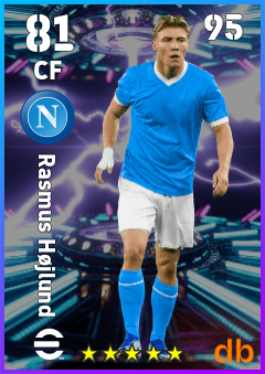 Rasmus Højlund eFootball player card