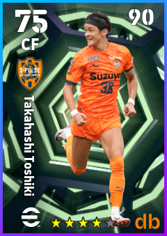 Takahashi Toshiki — CF, OVR 75, MAX 90