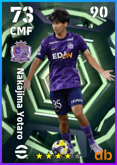 Nakajima Yotaro — CMF, OVR 73, MAX 90
