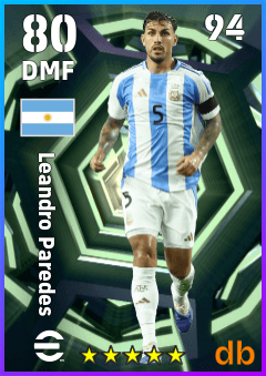 Leandro Paredes eFootball player card