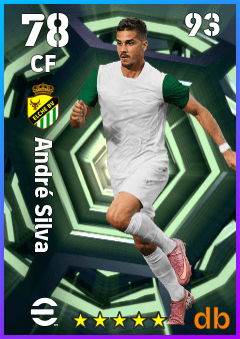 André Silva — CF, OVR 78, MAX 93