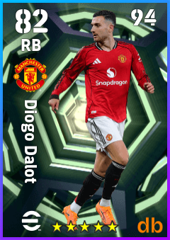 Diogo Dalot — RB, OVR 82, MAX 94