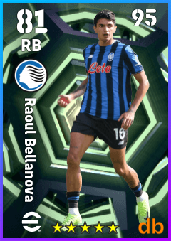 Raoul Bellanova — RB, OVR 81, MAX 95