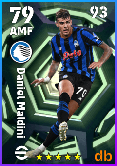 Daniel Maldini — AMF, OVR 79, MAX 93