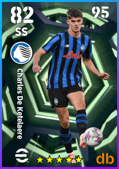 Charles De Ketelaere — SS, OVR 82, MAX 95